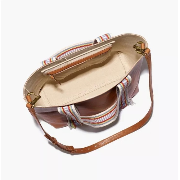 Madewell Medium Transport Tote: Woven Handle - Picture 2 of 10